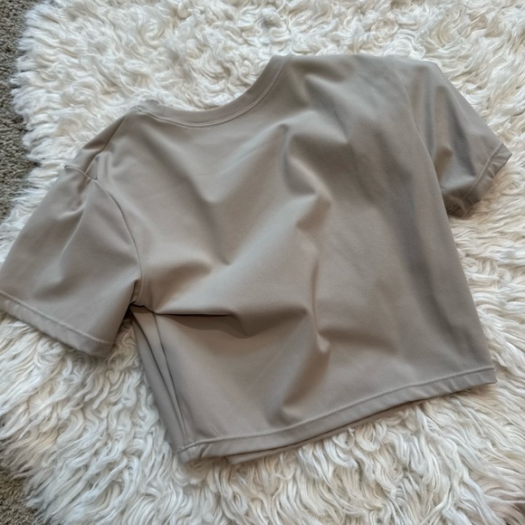 AOXJOX mink crop work out top size small - Picture 3 of 3